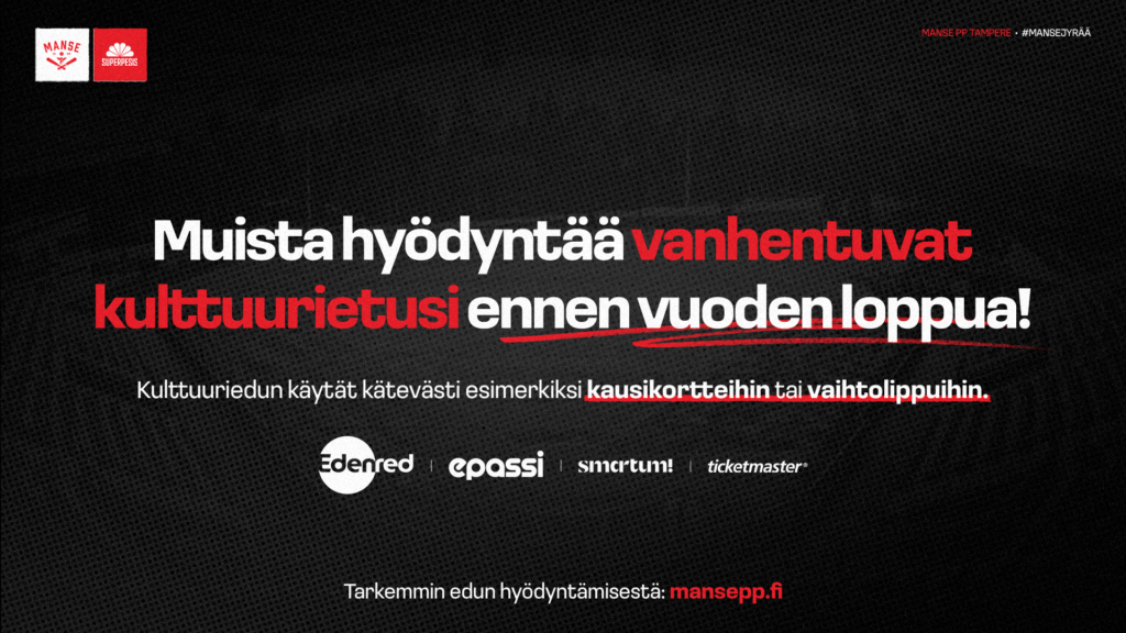 Muista hyödyntää vanhentuvat kulttuuriedut kausikortteihin tai ...